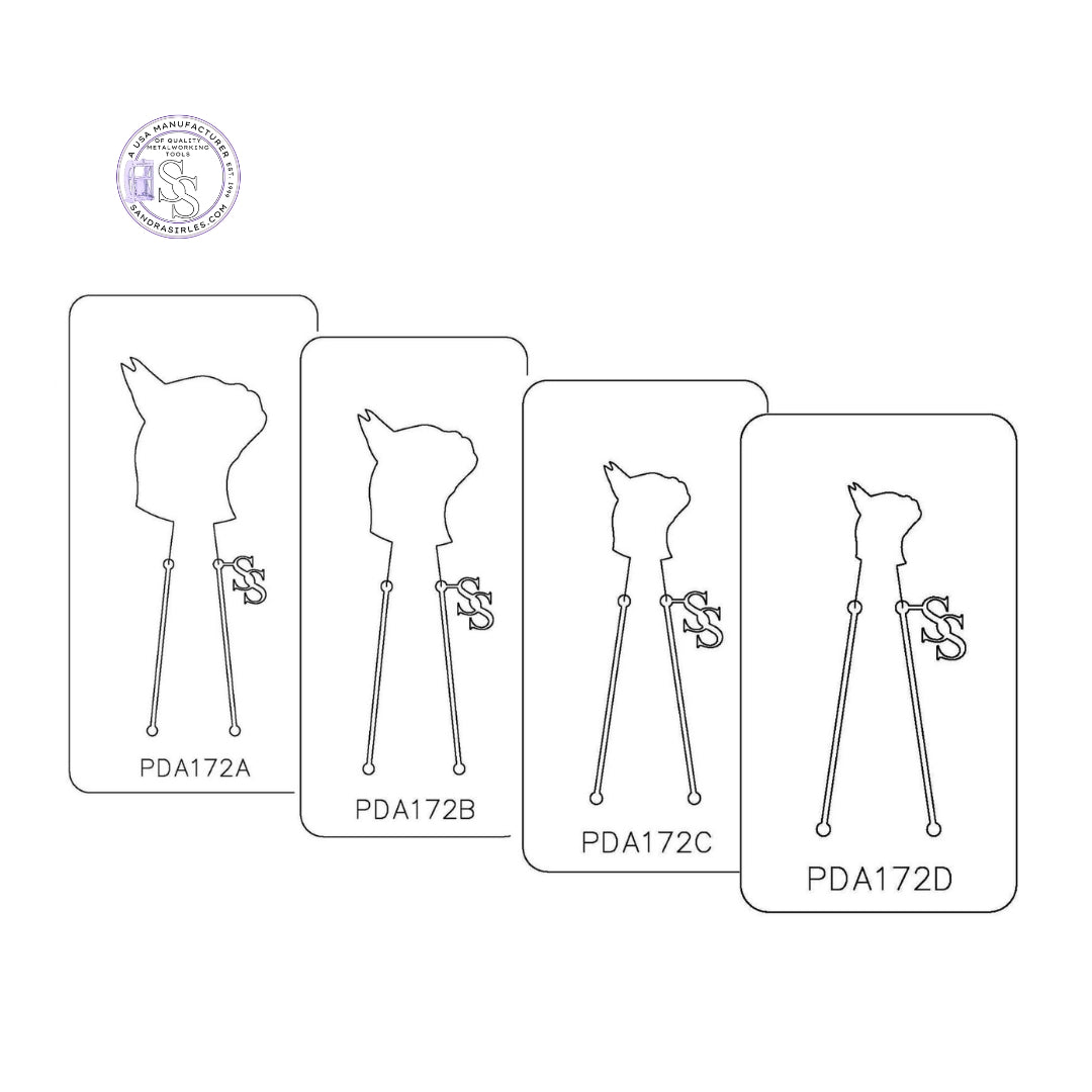 PANCAKE DIE PDA172 BOSTON TERRIER